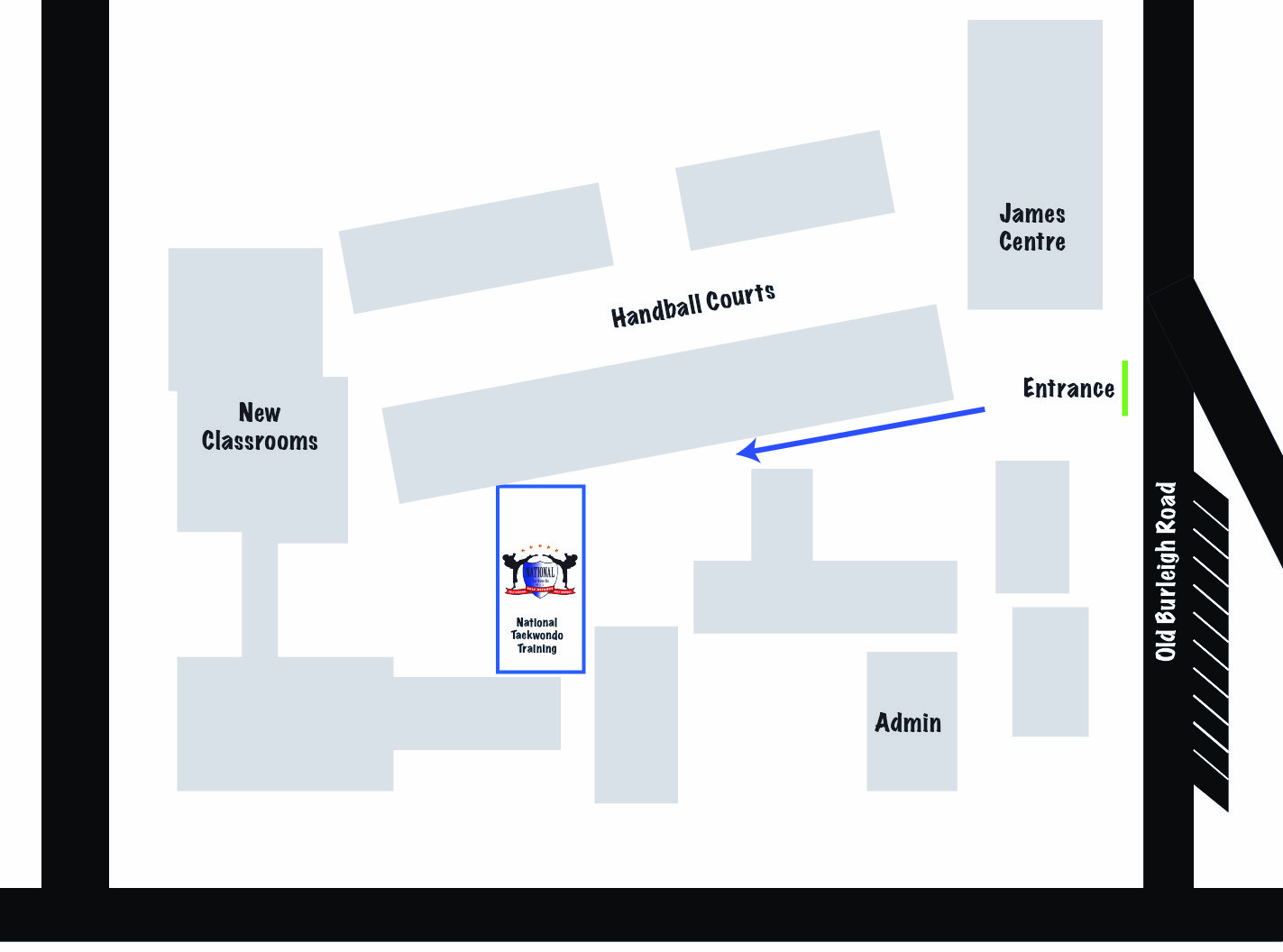 Broadbeach TKD Map